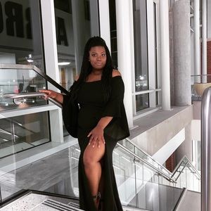 Beautiful black ball gown